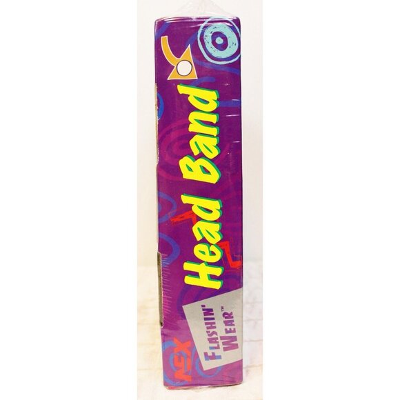 Vtg 1999 NEX Flashin' Wear Head Band Kit Maker Light Up New Glowing 90003 Girls - Picture 4 of 6